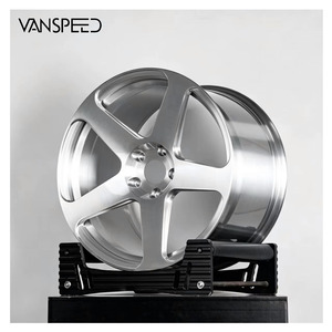 <span class=keywords><strong>Jantes</strong></span> forgées en argent brossé concaves GS 18 19 20 21 22 23 24 pouces 5x114.3 5x120 5x112 pour Dodge Challenger SRT - Product Image 1
