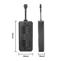 Rastreador GPS Tkstar 4G con Cableado Fijo, Alerta de Encendido ACC y Corte Remoto del Motor, Rastreador Antirrobo de 12V/24V con SMS, Aplicación y Web