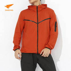 Tute da Ginnastica da Uomo All'ingrosso con Zip, Set 2 Pezzi con Cappuccio, <span class=keywords><strong>Tuta</strong></span> da Jogging <span class=keywords><strong>in</strong></span> <span class=keywords><strong>Pile</strong></span> Tecnico, Tute Sportive Personalizzabili con Logo per Uomo - Product Image 2