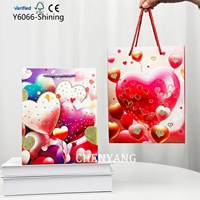 Sac en papier personnalisé de marque pour vêtements pour hommes, avec motifs floraux, Pâques, Fête des Mères, Saint-Valentin, Mubarak, et motifs de bienvenue, de bonheur et de récompense