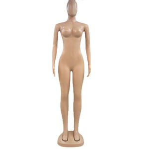 Factory Direct Clothing Display Props Full Body <strong>Dummy</strong> <strong>Plastic</strong> African Big Chest Fat Buttocks Large Size No Face <strong>Female</strong> Model - Product Image 4