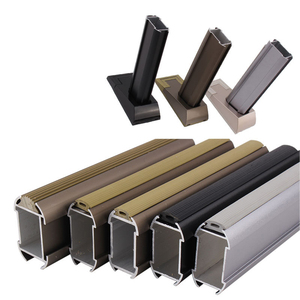 Aluminum Wardrobe <strong>Clothes</strong> <strong>Hanging</strong> Tube Rail <strong>Railing</strong> Furniture Cloakroom Fittings - Product Image 1