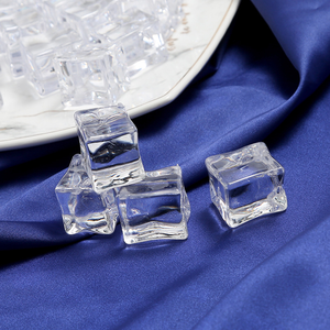 Selens hautement Transparent simuler photographie accessoire glaçons artificiels accessoires écrasés pour fruits Cola Champagne bière Whisky - Product Image 5