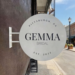 定制徽标广告装饰圆形LED灯箱标牌户外防水商业店铺标志灯 - Product Image 2