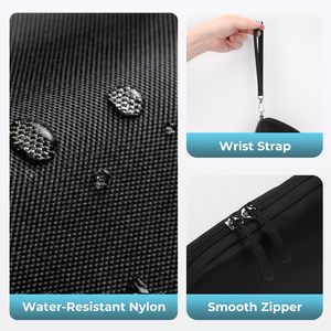 Étui pour écouteurs, étanche, résistant aux chocs et à la poussière, sac de rangement pour organisateurs d'électronique, étui de transport de voyage - Product Image 2