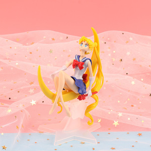 Figura Coleccionable de Anime Japonés, Princesa Guerrera Lunar, Juguete de Acción, Regalo para Niñas, Decoración de Habitación, Exhibición en Estante - Product Image 4
