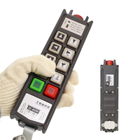 Control Remoto Industrial Inalámbrico de 8 Botones y Doble Velocidad para Grúas y Elevadores, Producto Innovador, Seguro y Confiable