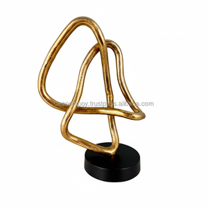 Esculturas abstractas de artesanía de metal decorativas artísticas para el hogar y la Oficina para uso de regalos y decoración - Product Image 1