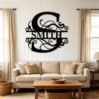 Décoration Murale Personnalisée : Lettres Métalliques Alphabet (26 Lettres) SMITH pour Salon et Maison - Fournisseur Direct Usine