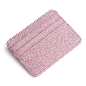 Portacarte Piccolo per Donna, Porta Patente, Portacarte Semplice per Uomo, Mini Portamonete Monoblocco - Product Image 4