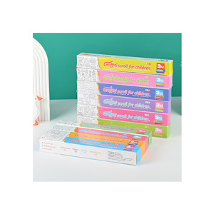 Livre de coloriage pour enfants à l'aquarelle, motif graffiti, papier blanc, vente en gros, cadeau transfrontalier - Product Image 5