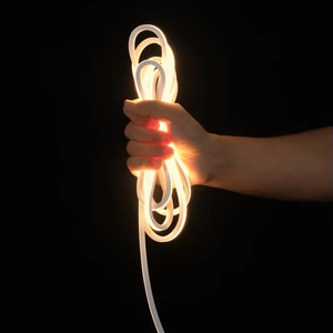 Safe 12V 24V Low Voltage 6x6mm DC <b>LED</b> Neon Wire Eco-friendly Silicone Encapsulation for Home Bedroom Wardrobe Accent Light - Product Image 1