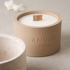 Velas Aromáticas AIKUN de Lujo, con Cera de Soya, en Frascos de Cerámica Personalizados, de Larga Duración, para Decoración del Hogar y Aromaterapia - Product Image 1