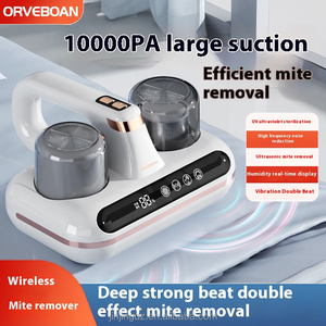 Aspiradora Inalámbrica UV para Eliminar Ácaros del Hogar, Limpiador <span class=keywords><strong>de</strong></span> Ácaros Portátil para <span class=keywords><strong>Colchones</strong></span>, Camas y Sofás, con Filtro Desmontable - Product Image 3