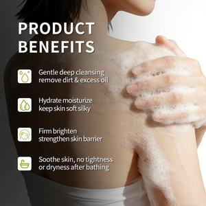 Gel douche pour femmes en marque propre, <span class=keywords><strong>jasmin</strong></span>, camélia, niacinamide, hydratant, parfumé, moussant - Product Image 4