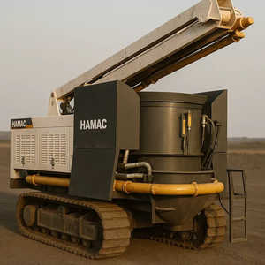 Bomba de Concreto Móvil Montada en Camión, de Venta Caliente, Eléctrica o Diésel, con Brazo y Tubería para la Industria de la Construcción - Product Image 1