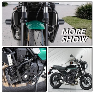 XXUN moto moteur Crash Bar Protection pour <span class=keywords><strong>Kawasaki</strong></span> Z650RS Z <span class=keywords><strong>650</strong></span> RS <span class=keywords><strong>2021</strong></span> 2022 2023 2024 autoroute cadre chute protecteur - Product Image 6