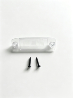 Pour Kia Sorento 2011-2013 Cache de lentille de feux de plaque d'immatriculation arrière OE 925102P000 92510-2P000 925012P000 Pièce transparente