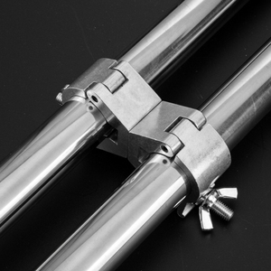 Collier de serrage en alliage d'aluminium |   Raccords pivotants et fixes robustes pour la connexion de tuyaux d'éclairage de scène, les échafaudages et les équipements d'événements - Product Image 3