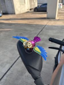 Best Verkopende Abs Materiaal Vogel Klappende Vleugels Vliegende Vogel Speelgoedhelm Decoratie & Auto Decoratie - Product Image 5