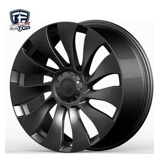 EATOP Llantas de Repuesto de Aleación de Aluminio de 20/21 Pulgadas, PCD 5X114.3mm, Multirradio, Negras, para Tesla Model 3/Y, Certificación CE, en Stock - Product Image 1