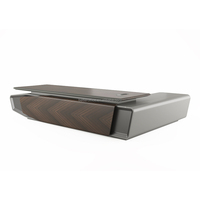 Escritorio Ejecutivo de Alta Gama, Mesa de Oficina Contemporánea con un Impresionante Patrón de Chevron, Muebles Premium para Oficina Moderna