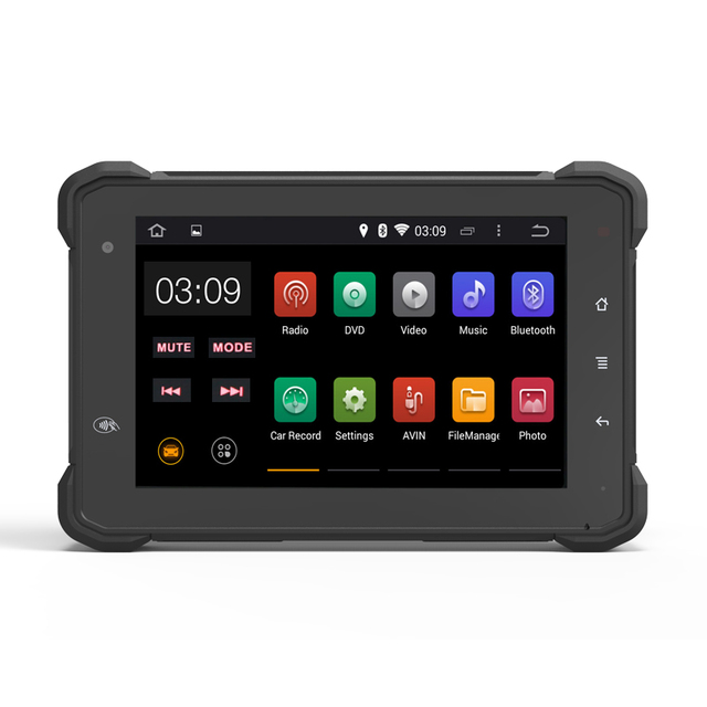 Android 4G Tablet PC Ip67 Waterproof 7 Inch 4G 5000mAh NFC GPS Android Rugged Mobile Data Terminal