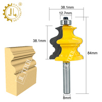 Ensemble d'embouts de routeur de moulage architectural 10 pièces boîtier personnalisable et moulage de base pour les projets de bricolage et OEM
