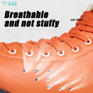 Patins à roulettes classiques Seemore ODM/OEM en daim rétro pour intérieur/extérieur, double rangée ABEC-7, sans roues lumineuses - Product Image 4