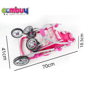 Nuovo arrivo set da stiro pieghevole giocattoli ride on trolley bambino <span class=keywords><strong>passeggino</strong></span> - Product Image 6