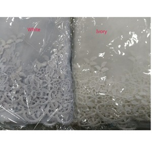 S3541F New New <b>White</b> Water Soluble <b>Lace</b> Wedding Dress Veil Manufacturer Wedding Soft Yarn - Product Image 4