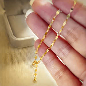 Pulsera de Cadena con Mariposas Frescas y Dulces de Plata de Ley 925 y Oro Amarillo WENCHI para Mujer, Joyería de Alta Gama al por Mayor - Product Image 2