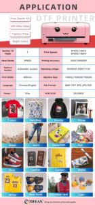 Imprimante DTF de bureau A3 Xp600 Direct sur film DTF pour vêtements en coton pour femmes Tout-en-un Kit de démarrage gratuit Imprimante DTF A3 - Product Image 6