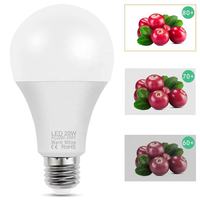 Ampoule LED E27 AC220-240V 5W-60W SMD2835 3500K Blanc Chaud Plastique Télécommande Angle de Faisceau 360° Économie d'Énergie Résidentielle CE