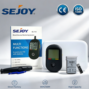 Sejoy-monitor <span class=keywords><strong>de</strong></span> azúcar sin código, máquina <span class=keywords><strong>de</strong></span> prueba <span class=keywords><strong>de</strong></span> <span class=keywords><strong>glucosa</strong></span> en sangre y tiras <span class=keywords><strong>de</strong></span> prueba - Product Image 1