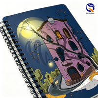Carnet à spirale A4 en papier épais pour le bureau, l'école, le croquis, le dessin et la prise de notes (vente en gros)
