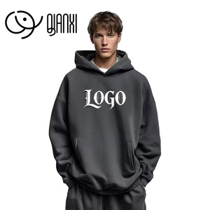 <span class=keywords><strong>Felpa</strong></span> con Cappuccio da Uomo Personalizzata di Alta Qualità con Tasca con <span class=keywords><strong>Zip</strong></span> Design Sportivo Casual Pesante - Product Image 1