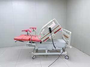 Электрическая интегрированная кровать для акушерства и гинекологии для различных положений при родовспоможении, медицинское изделие класса II с сертификатом CE - Product Image 5