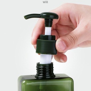 Botella Cuadrada de PETG con Bomba <span class=keywords><strong>para</strong></span> Loción, <span class=keywords><strong>Jabón</strong></span> Corporal, Champú, <span class=keywords><strong>Jabón</strong></span> de <span class=keywords><strong>Manos</strong></span>, Botella Cosmética Vacía de Gran Capacidad, Dispensador de Viaje - Product Image 3