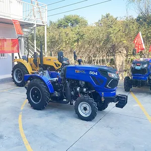 Trator de farmtrac 4x4 diesel, 4wd tratores e equipamentos agrícolas