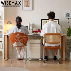 Muebles WISEMAX, <span class=keywords><strong>Mesa</strong></span> de <span class=keywords><strong>Estudio</strong></span> de Madera de Estilo Clásico para Dormitorio de Villa, <span class=keywords><strong>Mesa</strong></span> de Computadora para Oficina, para <span class=keywords><strong>2</strong></span> <span class=keywords><strong>Personas</strong></span>, para Hotel, Oficina en Casa - Product Image 3