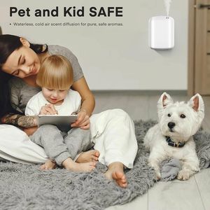 Difusor de Aroma sin Agua Montado en Pared, Controlado por Aplicación, para Pequeños Espacios, Aromatizador de Lujo, Venta al Por Mayor - Product Image 4