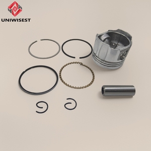 Juego de Anillos de Pistón con Anillo de Retención de Especificaciones Estándar para una Disipación de Calor Estable, para el Ensamblaje del Pistón del <span class=keywords><strong>Peugeot</strong></span> <span class=keywords><strong>Kisbee</strong></span> <span class=keywords><strong>50</strong></span> - Product Image 4