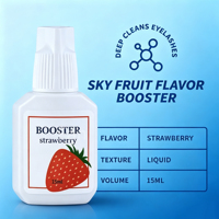 Corée SKY Logo personnalisé Super Bonder Booster pour extensions de cils Accélérateur de colle à base d'eau sans huile 15ml