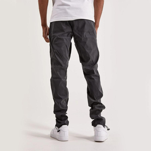 Mens Mid Waist Midweight <b>Cargo</b> Pants Casual Multi Pocket Outdoor <b>Straight</b> <b>Leg</b> Cotton <b>Trousers</b> Loose Fit Utility - Product Image 3