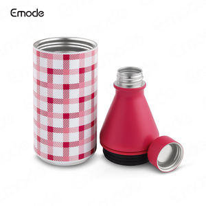 <span class=keywords><strong>Botella</strong></span> Térmica Reutilizable a Prueba de Fugas para Deportes y Viajes, Estilo Cuadros Rosas, All Day Slim Frost Tropic - Product Image 4