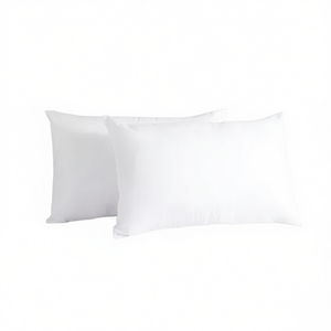 Oreillers Carla Depot Primor, lot de 2, standard, en microfibre, moyens, avec fermeture éclair, hypoallergéniques, anti-acariens - Product Image 1