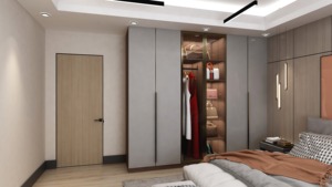 Balom Sản phẩm bán chạy nhất tủ quần áo hiện đại kệ gỗ xử lý tủ quần áo phòng ngủ tủ quần áo - Product Image 5