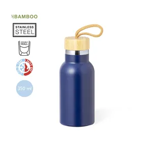 Borraccia Termica in Bambù 350ml - Merchandising Sostenibile - Product Image 1
