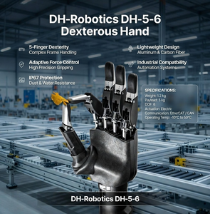 Proveedor DH-Robotics DH-5-6, Robot de Mano Inteligente y Destra para Investigación Educativa, Elemento Final Robótico - Product Image 2